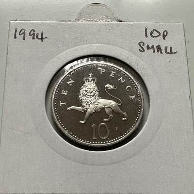 🌹外币初藏🌹🐯2026年第24场  每周二四六晚8️⃣点 接代拍 - 英国1994年10便士 精制币 a