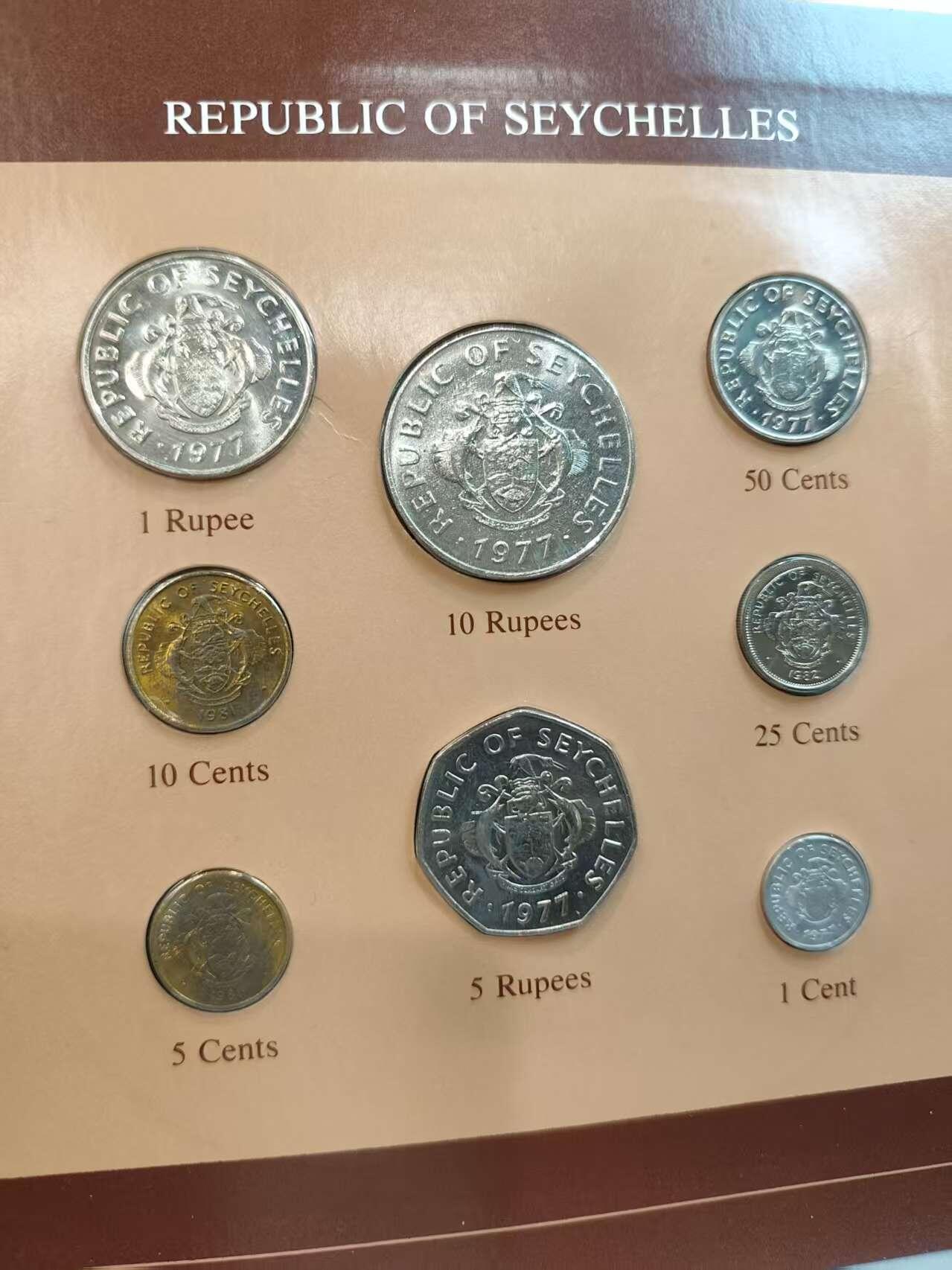 G&W世界散币，银币处理专场（第45场） 富兰克林-塞舌尔8枚套