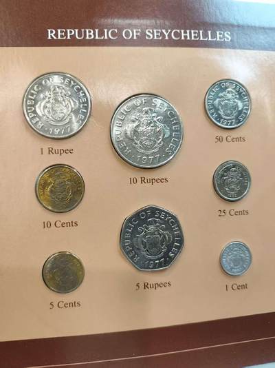 G&W世界散币，银币处理专场（第45场） - 富兰克林-塞舌尔8枚套