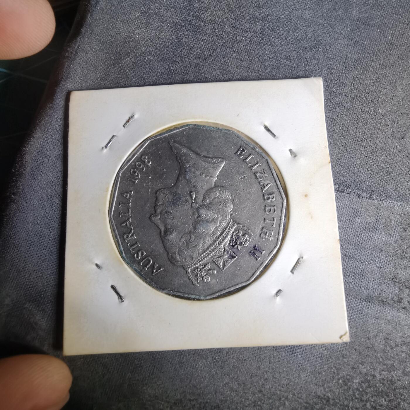 沼泽如烟--第1012场 澳大利亚1998年50分纪念币