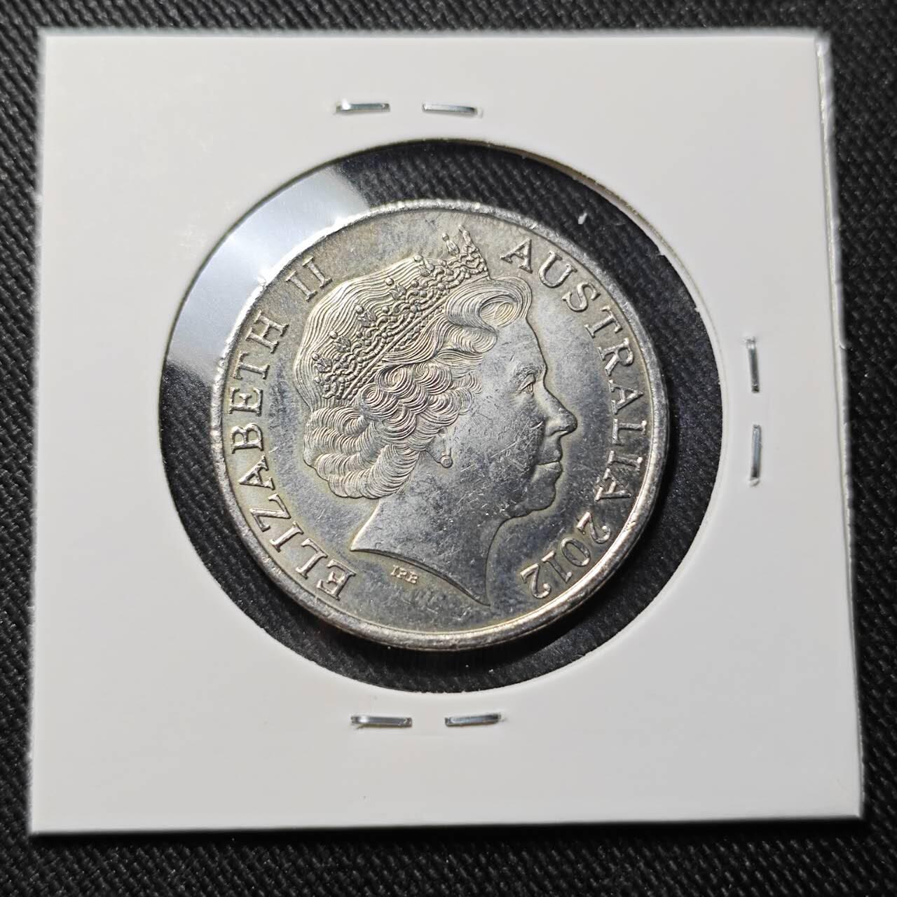 KK钱币收藏小铺   套币 批量/好品散币专场 2月预留时间 周末发货  2012澳大利亚20分 好品