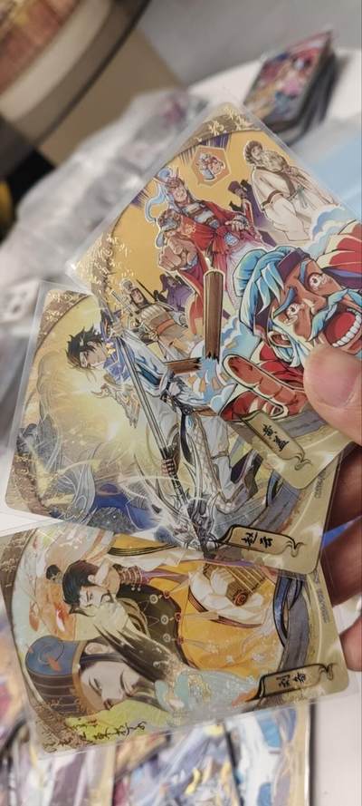 秋原瞳的小店第三十七期（春，荷尔蒙的气息扑鼻而来的季节） 卡游三国流芳传韵一组3张