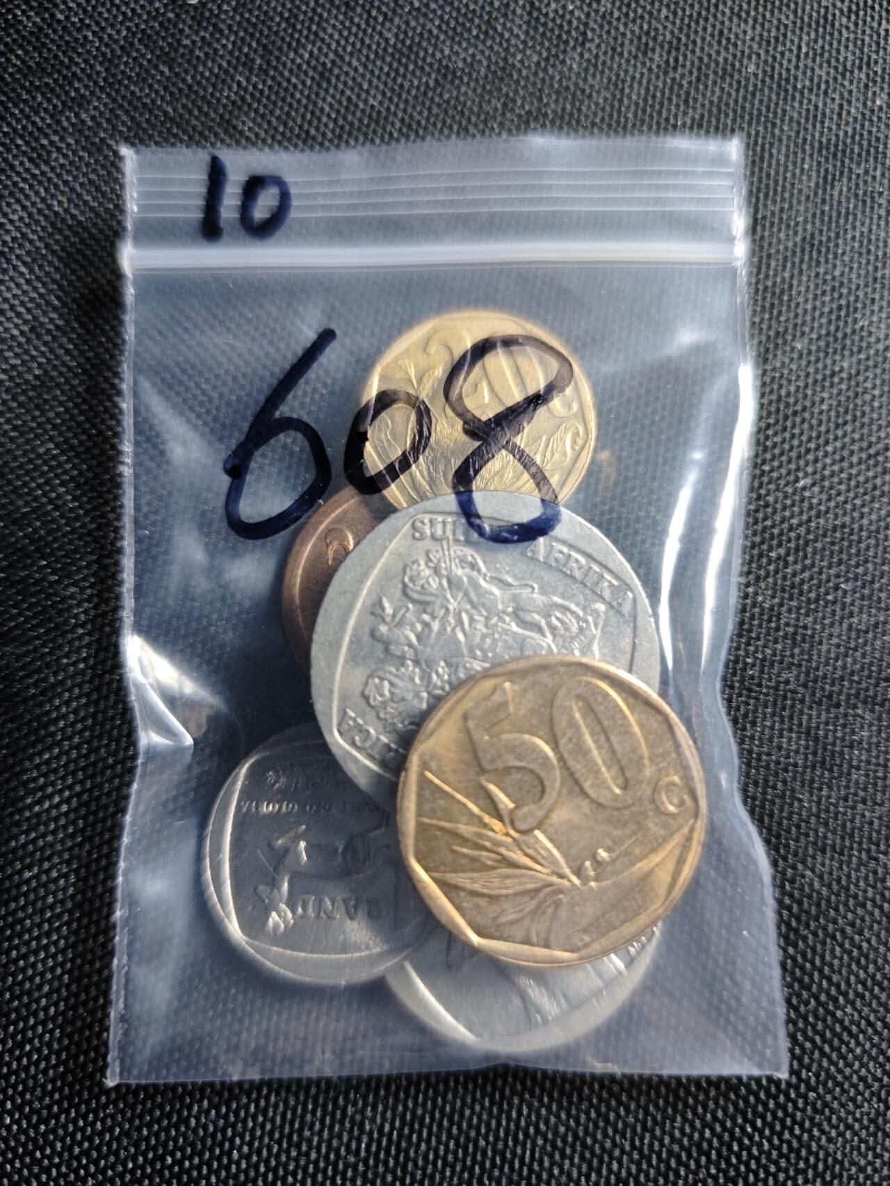 KK钱币收藏小铺   套币 批量/好品散币专场 2月预留时间 周末发货  南非大小面值一套