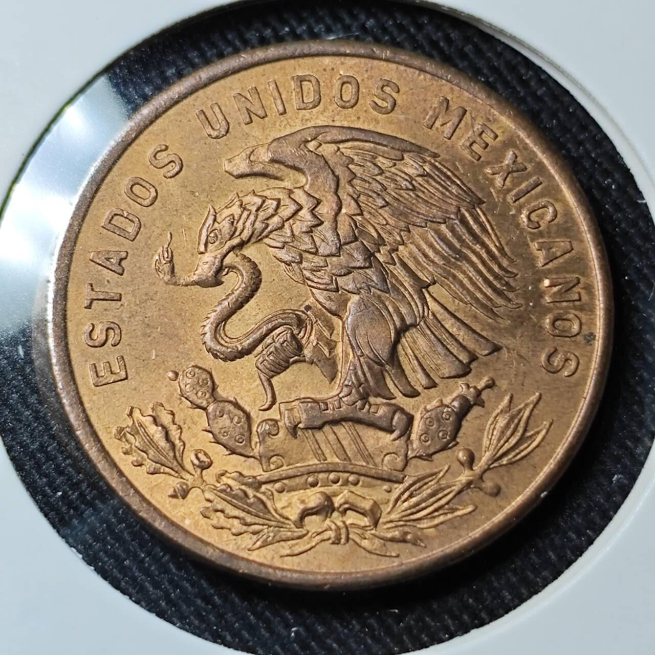 KK钱币收藏小铺   套币 批量/好品散币专场 2月预留时间 周末发货  1964墨西哥20分铜币