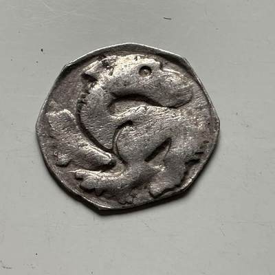 🌹外币初藏🌹🐯2026年第24场  每周二四六晚8️⃣点 接代拍 - 中古打制银币 约13.5mm，重0.5克