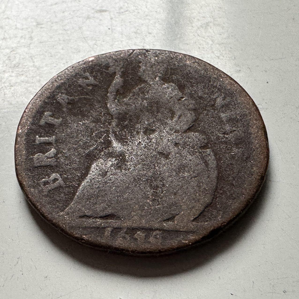 🌹外币初藏🌹🐯2026年第24场  每周二四六晚8️⃣点 接代拍 英国1670年左右 查理二世1/4便士铜币 一法新