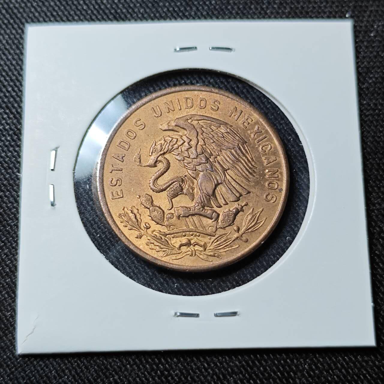 KK钱币收藏小铺   套币 批量/好品散币专场 2月预留时间 周末发货  1964墨西哥20分铜币