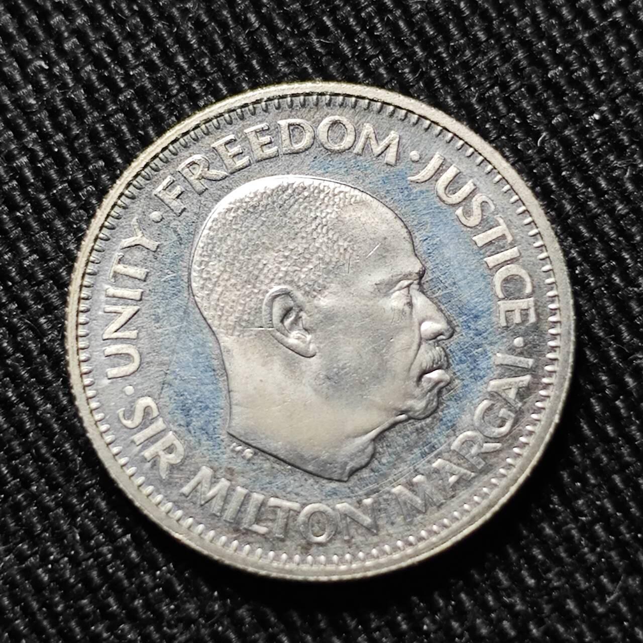 KK钱币收藏小铺   套币 批量/好品散币专场 2月预留时间 周末发货  1964塞拉利昂5分精制币