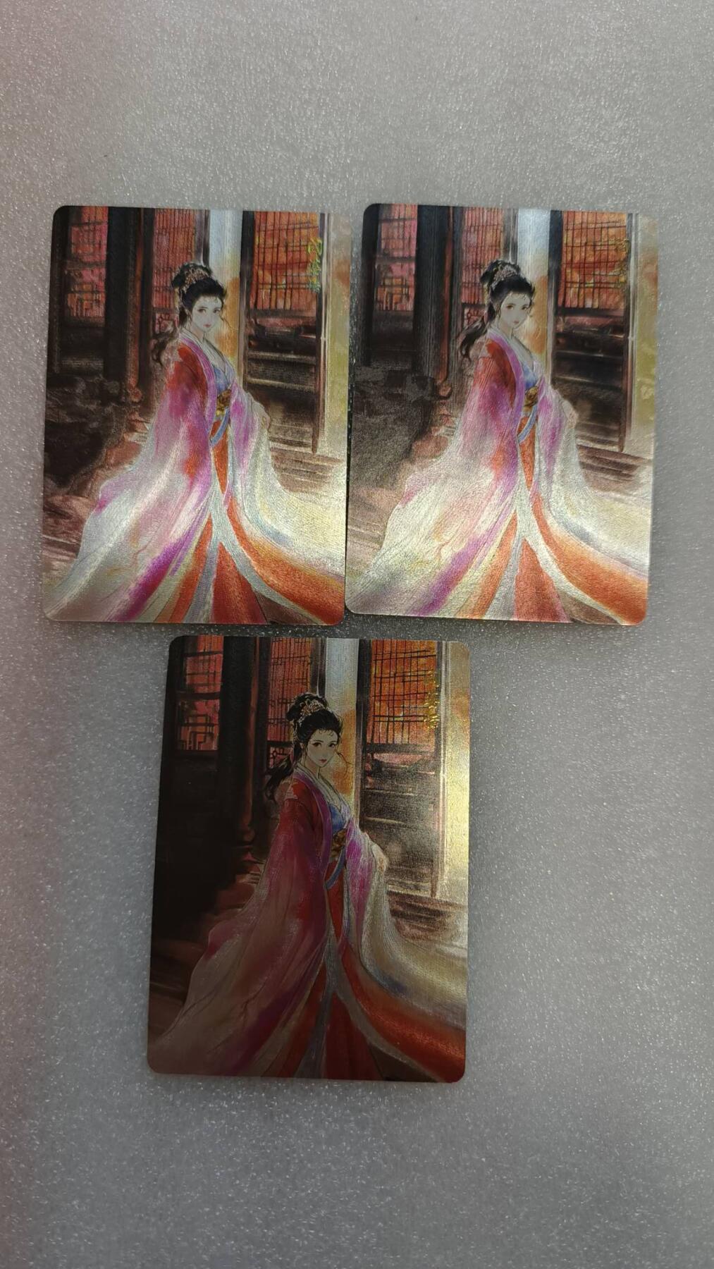 满赠PR！！龙虎卡牌-七七场（满200元包邮，无佣金，每周六结拍，欢迎送拍） 粗闪3张 百相豪杰传 - 阎婆惜 三宫