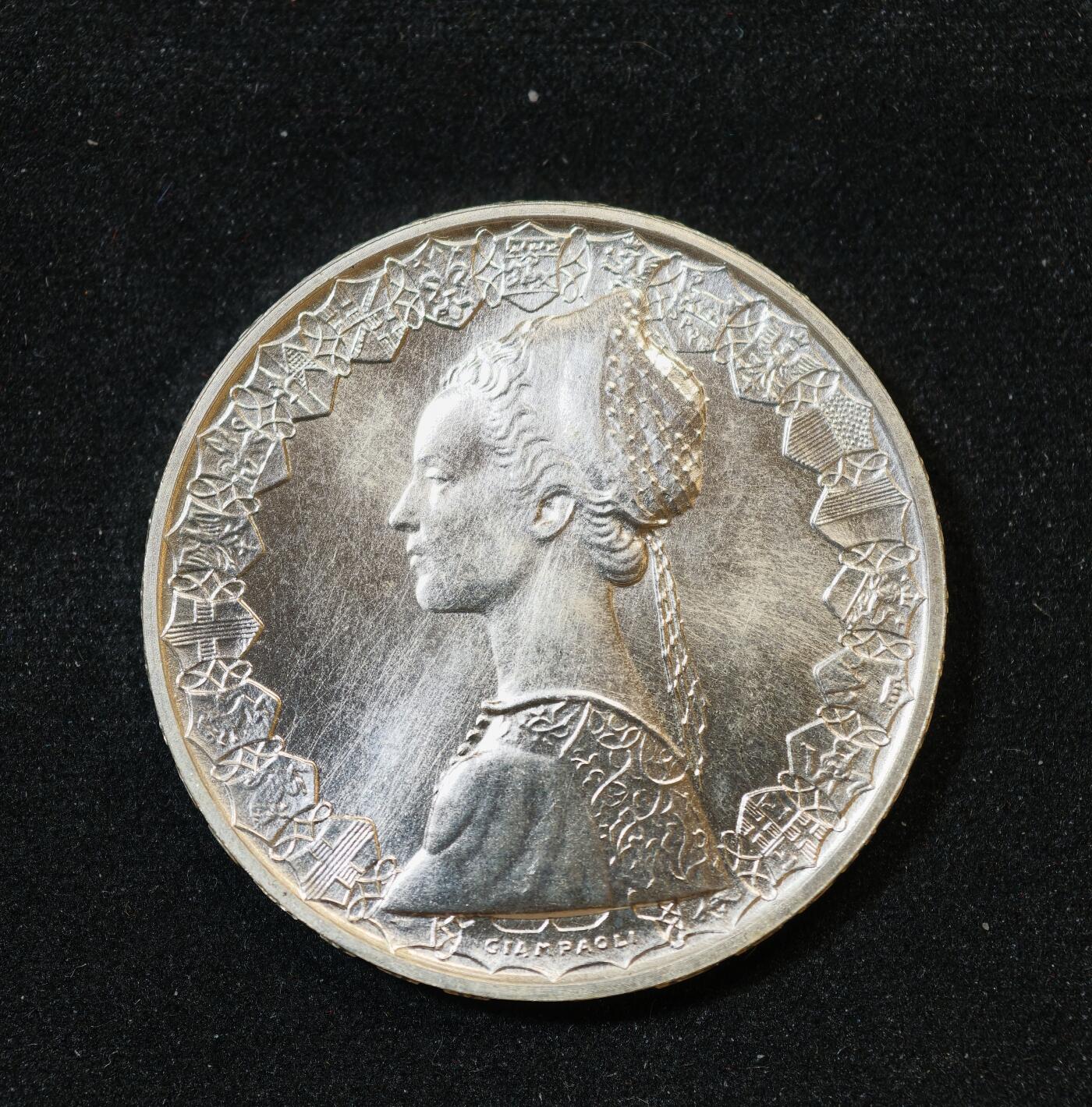 甄臻铺-世界币章拍卖（第53期），甄品场拍品征集中，送拍享返佣金等优惠多多 意大利500里拉