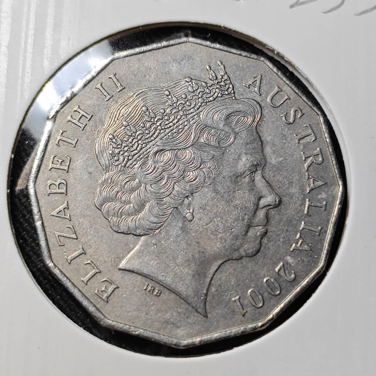 KK钱币收藏小铺   套币 批量/好品散币专场 2月预留时间 周末发货   澳大利亚50分纪念币