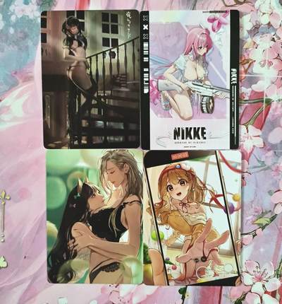 满赠PR！！龙虎卡牌-七七场（满200元包邮，无佣金，每周六结拍，欢迎送拍） 精选女卡4张