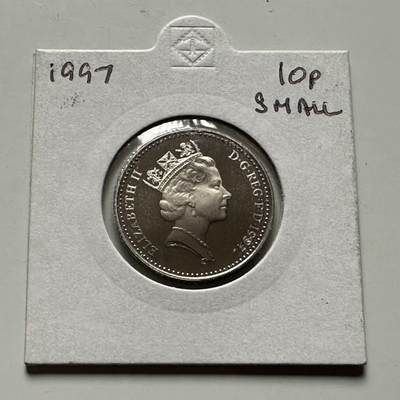 🌹外币初藏🌹🐯2026年第24场  每周二四六晚8️⃣点 接代拍 - 英国1997年10便士 精制币 b