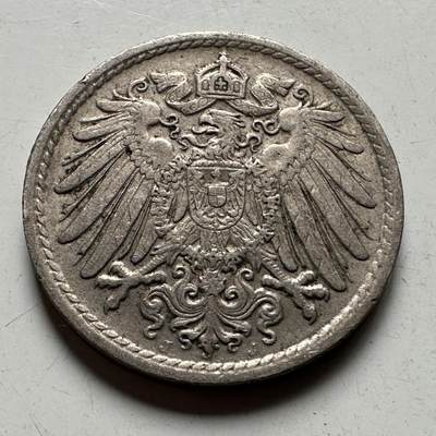 🌹外币初藏🌹🐯2026年第24场  每周二四六晚8️⃣点 接代拍 - 德意志帝国 1900年5芬尼 