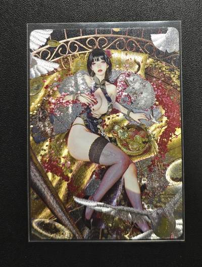 天玑星卡拍第176期《3.5周四截拍》持续收拍收评中 满赠卡需备注 - 焱卡文化 人间传 ST_Brush 李瓶儿 077/100 折光