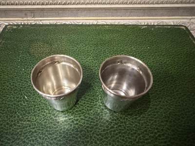 海外回流精品拍卖（五一专场） 法国回流包银小酒杯一套