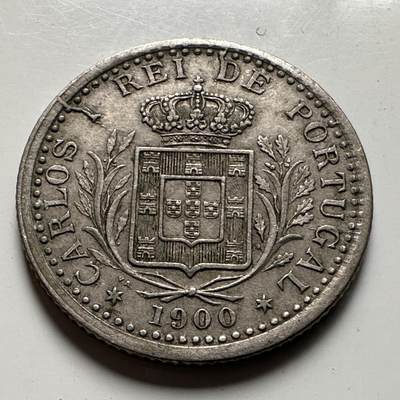 🌹外币初藏🌹🐯2026年第24场  每周二四六晚8️⃣点 接代拍 - 葡萄牙1900年100瑞斯 a