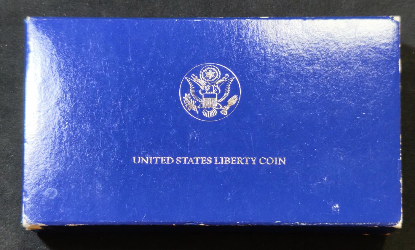 甄臻铺-世界币章拍卖（第53期），甄品场拍品征集中，送拍享返佣金等优惠多多 1987年自由女神一枚带盒带证