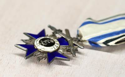 大猫徽章拍卖 第289期 德国 巴伐利亚四级佩剑军事功勋勋章