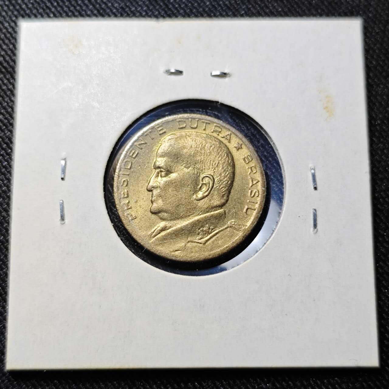 KK钱币收藏小铺   套币 批量/好品散币专场 2月预留时间 周末发货  1955巴西50分铜币