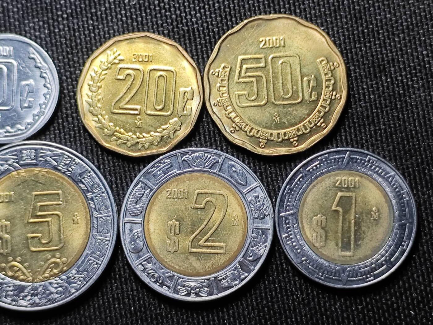 KK钱币收藏小铺   套币 批量/好品散币专场 2月预留时间 周末发货  墨西哥大小面值好品一套