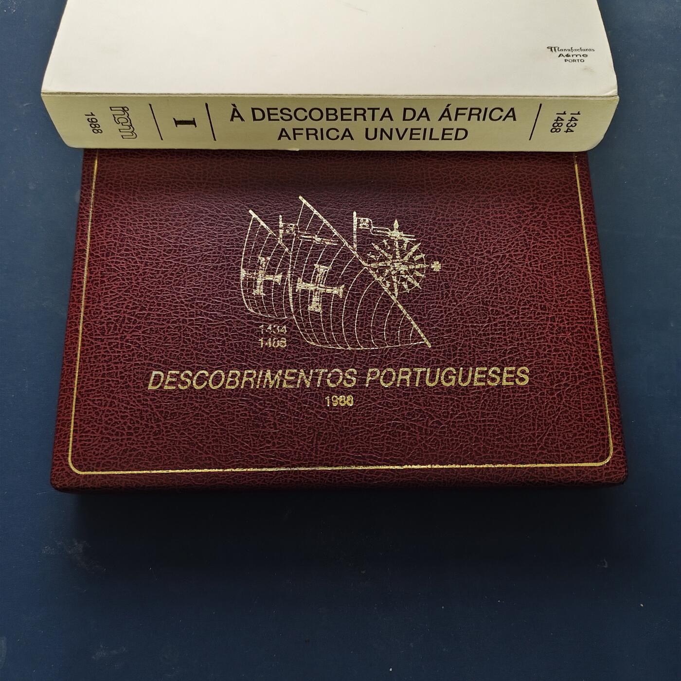 【全场包邮】纯粹捡漏拍509场 葡萄牙1987-1988年大航海时代系列第一组精制纪念银币4枚全套银币【34毫米16.5克92.5%X4枚】-盒证全