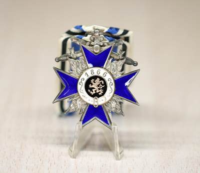 大猫徽章拍卖 第289期 - 德国 巴伐利亚四级佩剑军事功勋勋章