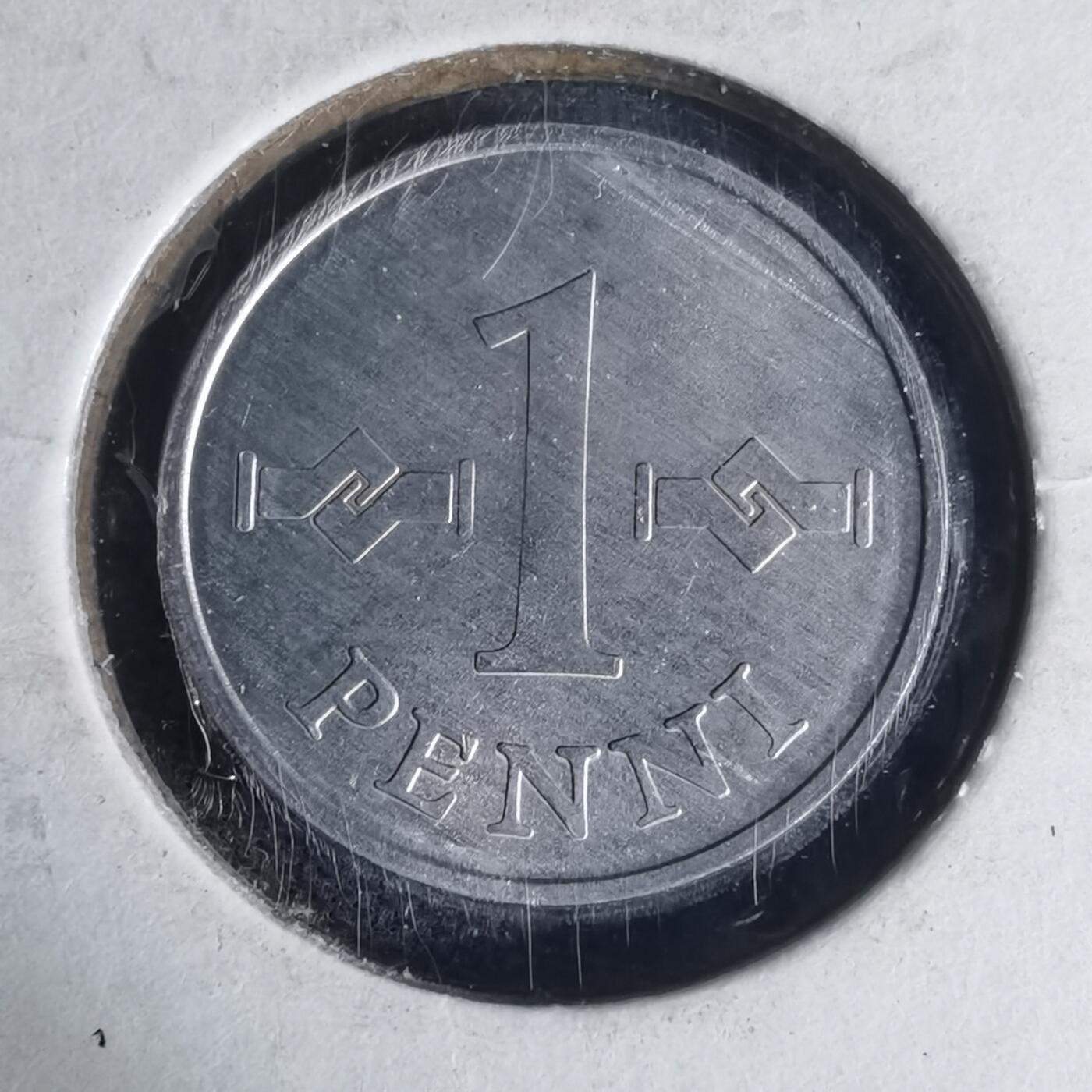 沼泽如烟--第1013场 芬兰1974年1芬尼