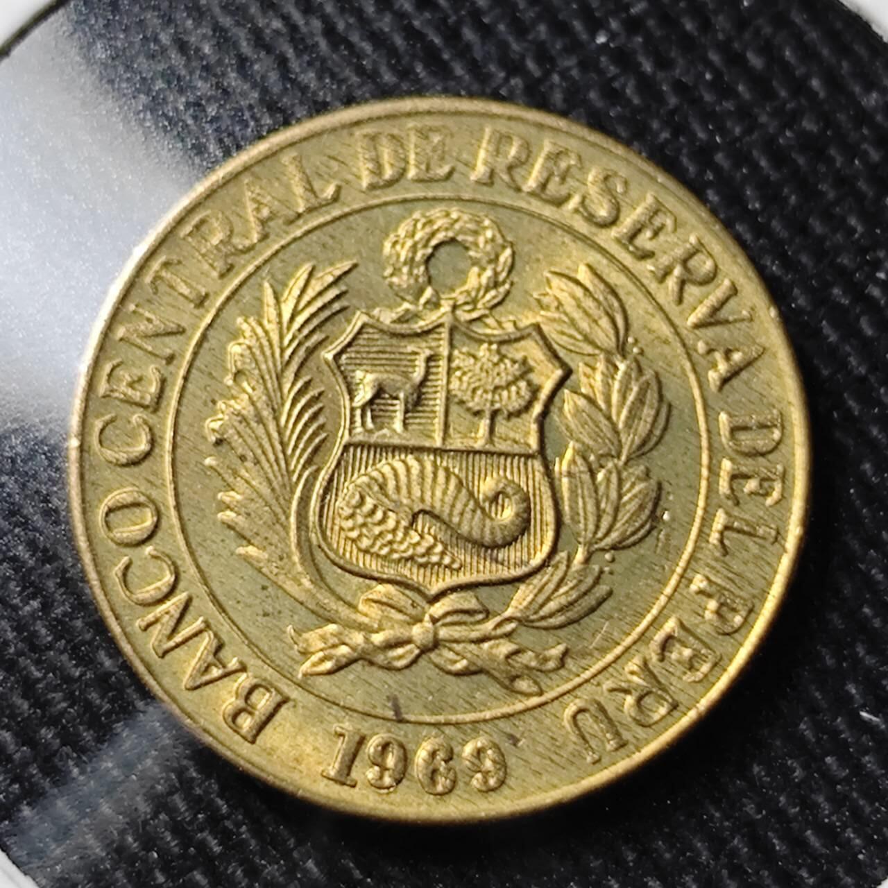 KK钱币收藏小铺   套币 批量/好品散币专场 2月预留时间 周末发货 1969秘鲁10分铜币 好品 