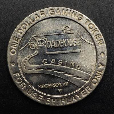 【淘币小摊】实时拍第八百七十六拍   散币场    每周一统一发货 - 美国华达州亨德森市Roadhouse Casino一美元代币原光品