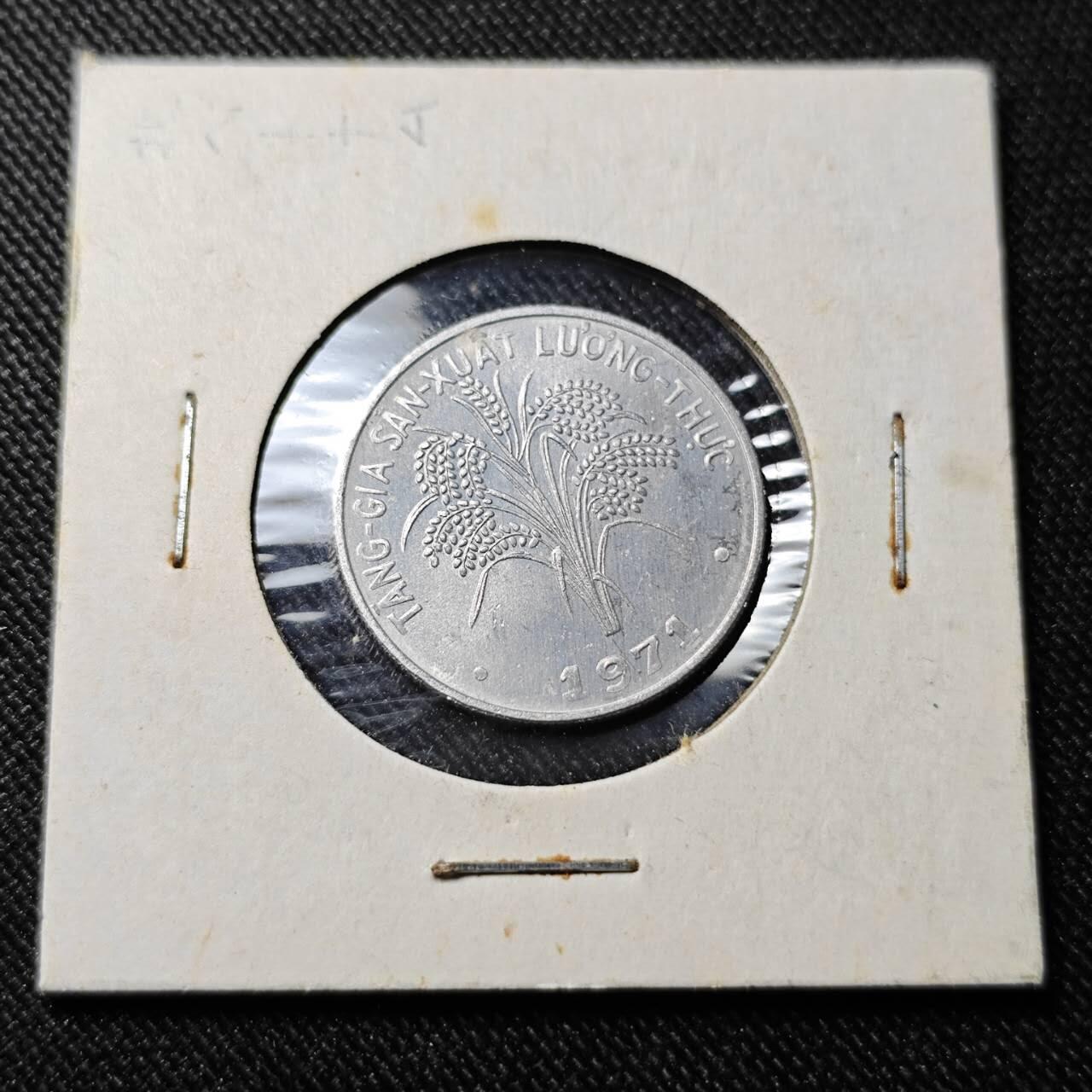 KK钱币收藏小铺   套币 批量/好品散币专场 2月预留时间 周末发货  1971南越1盾水稻 好品