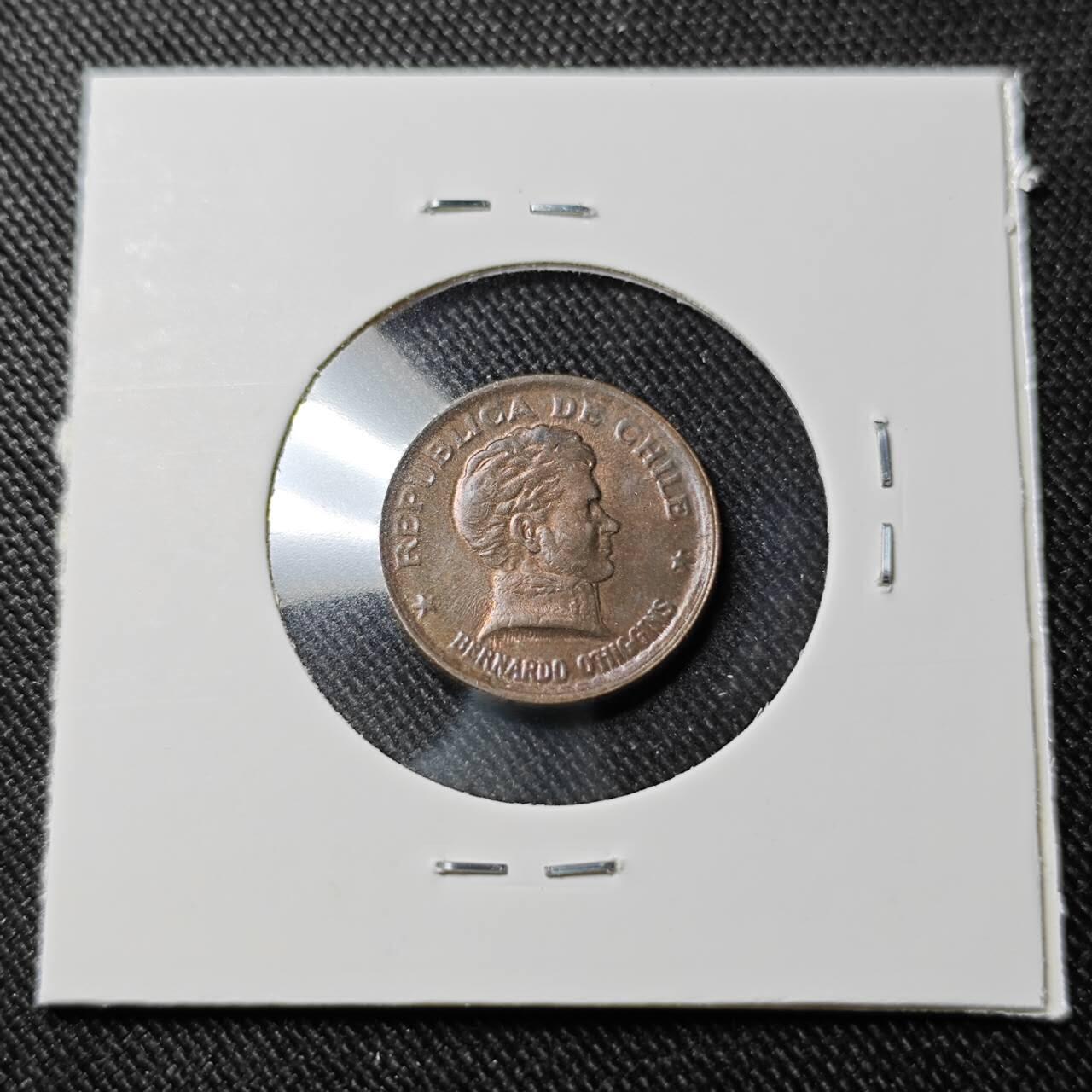 KK钱币收藏小铺   套币 批量/好品散币专场 2月预留时间 周末发货 1958 智利20分铜币 好品