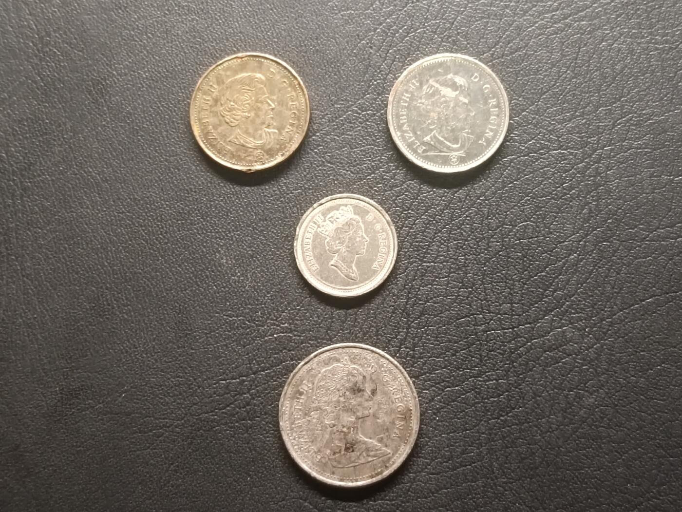 荟藏特别场次第五期——“社长的钢镚堆” 加拿大硬币批量四枚