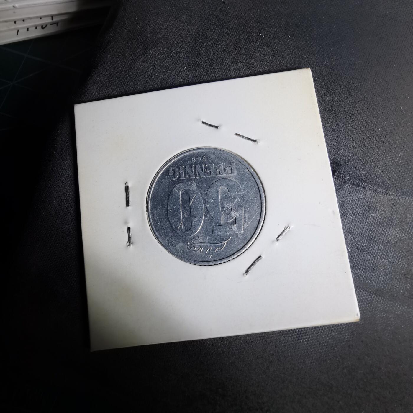 沼泽如烟--第1012场 东德1968年50芬尼