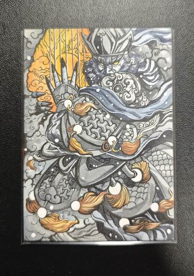 天玑星卡拍第177期《3.9周一截拍》持续收拍收评中 满赠卡需备注 【手绘卡】Rubick 四大天王 手绘卡