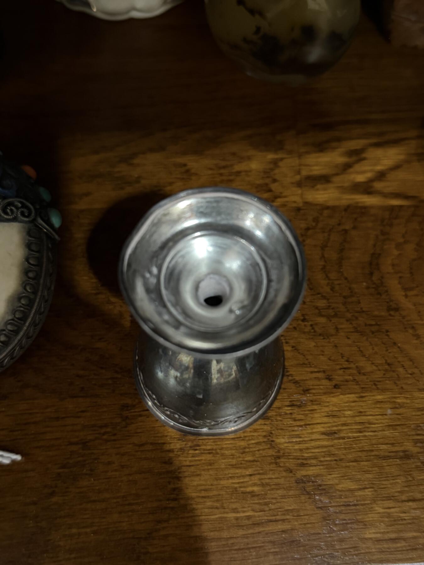 海外回流精品专场（五） 法国回流老银酒杯（重16.1g，有银标）