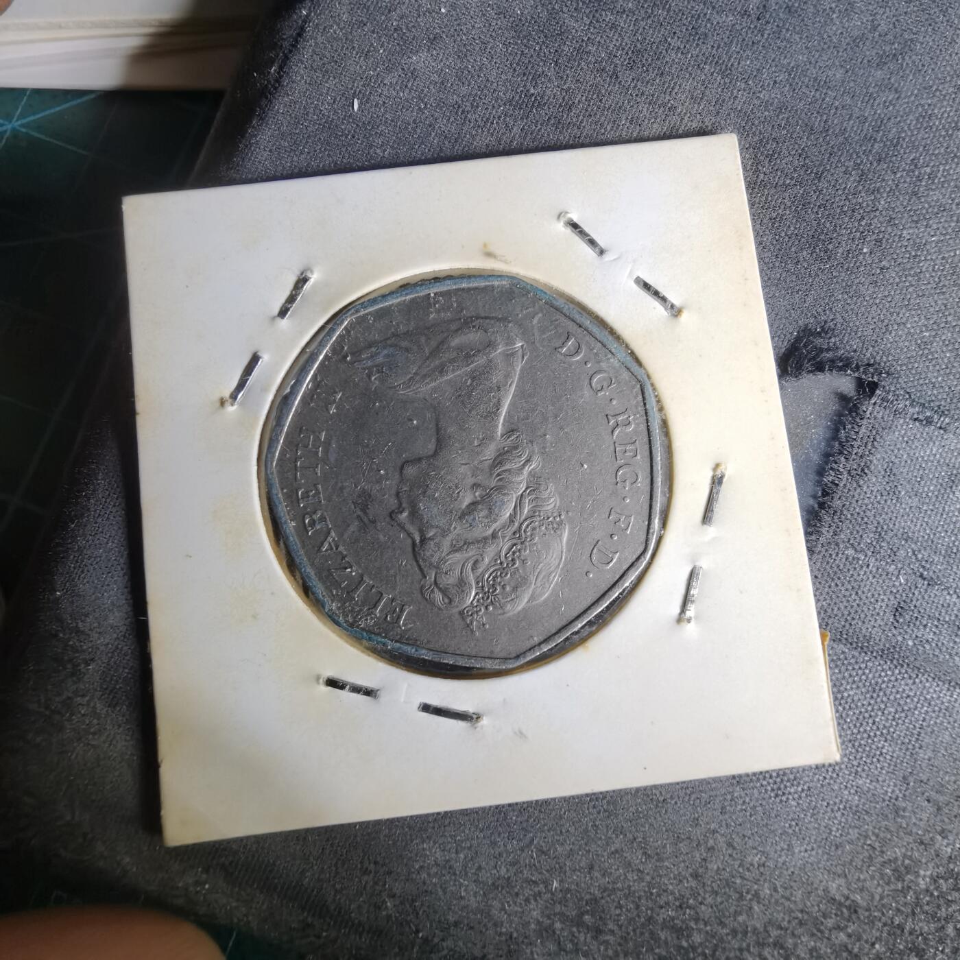 沼泽如烟--第1012场 英国1973年50便士纪念币