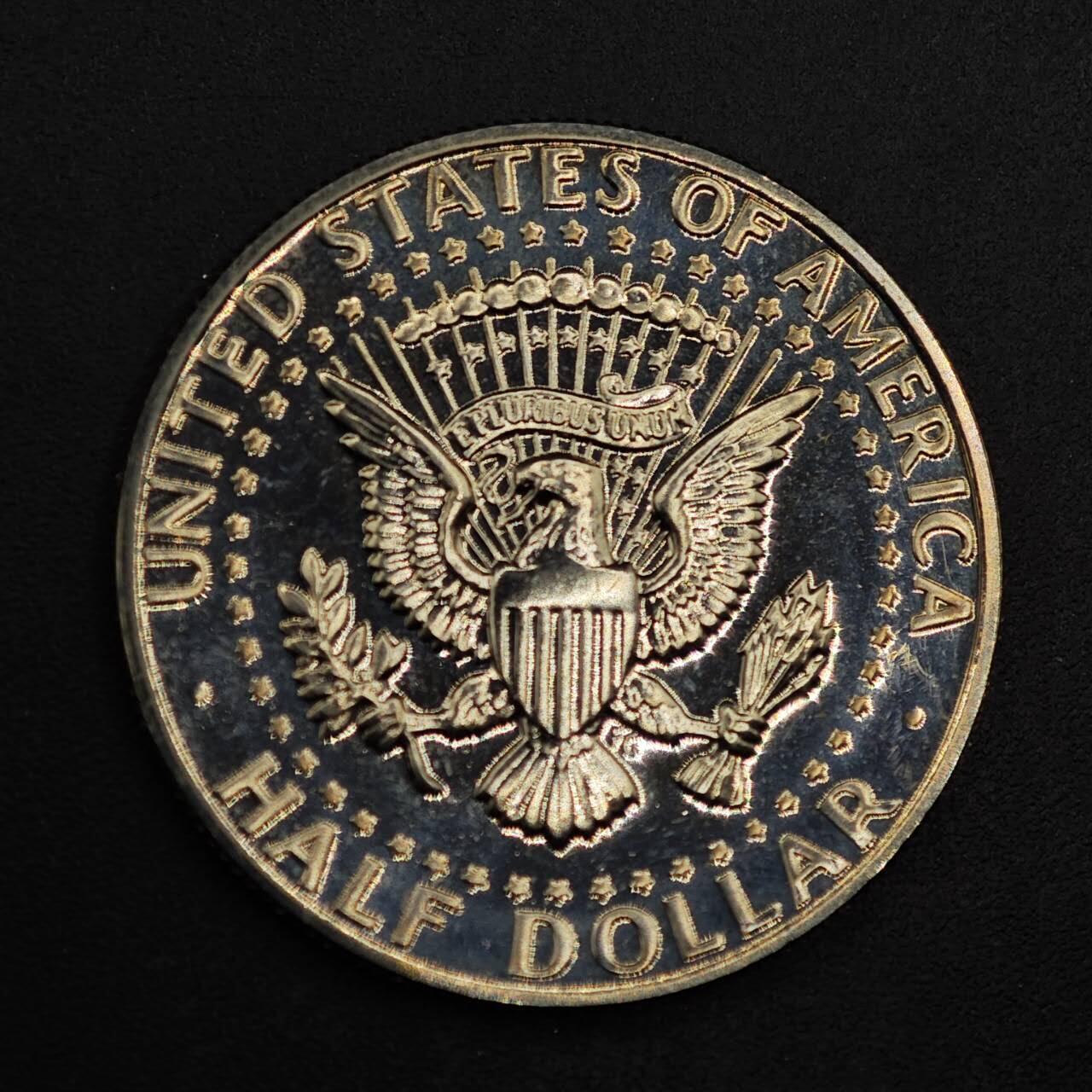 【淘币小摊】实时拍第八百七十六拍   散币场    每周一统一发货 美国1972年50分精制镍币