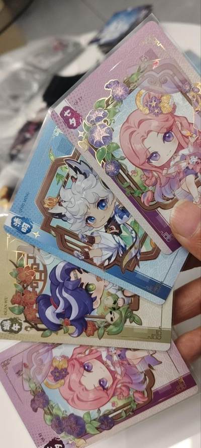 秋原瞳的小店第三十七期（春，荷尔蒙的气息扑鼻而来的季节） 卡游王者荣耀卡位一组4张