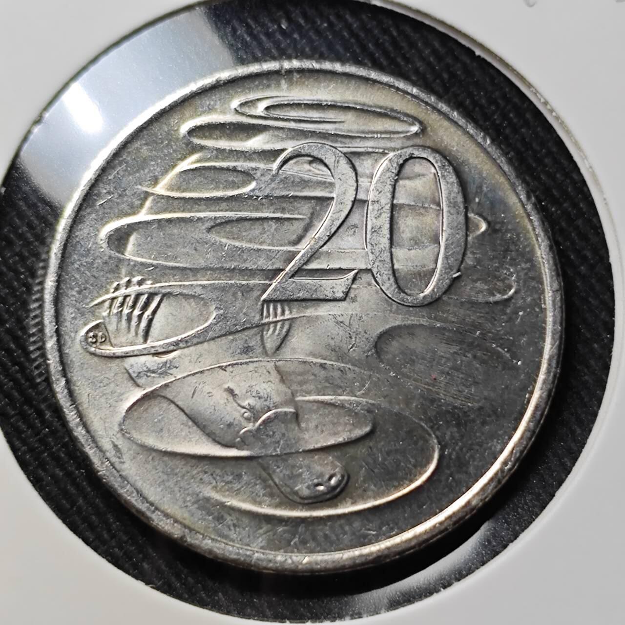 KK钱币收藏小铺   套币 批量/好品散币专场 2月预留时间 周末发货  2012澳大利亚20分 好品