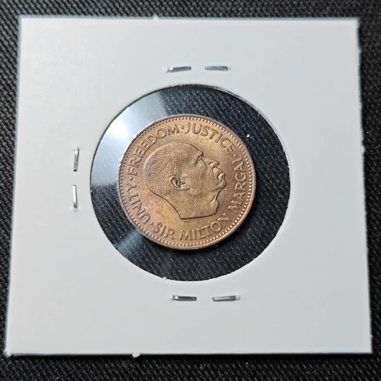 KK钱币收藏小铺   套币 批量/好品散币专场 2月预留时间 周末发货  1964塞拉利昂1/2分铜币 好品