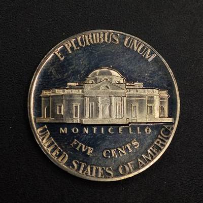 【淘币小摊】实时拍第八百七十六拍   散币场    每周一统一发货 - 美国1972年5分精制镍币