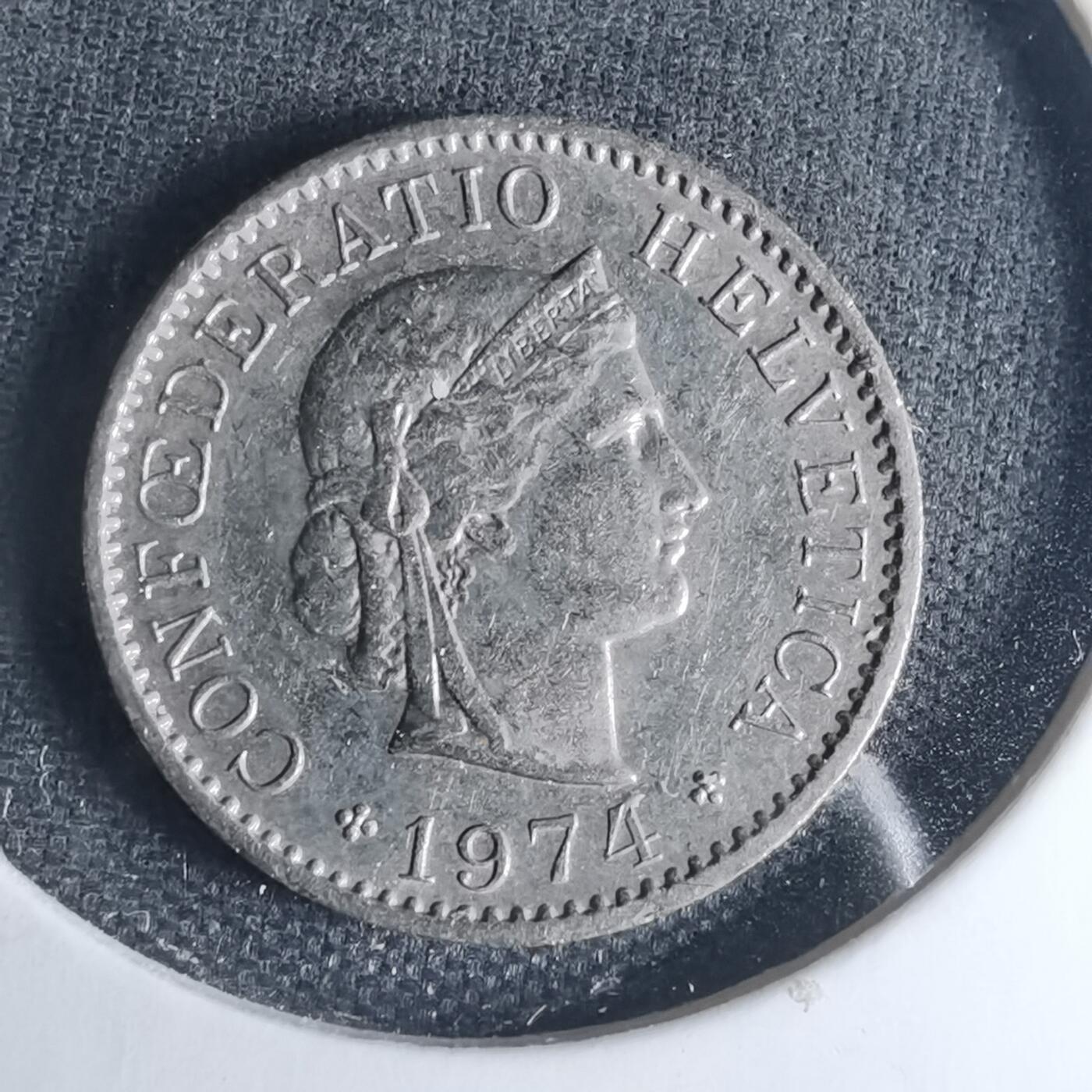 沼泽如烟--第1013场 瑞士1974年五分