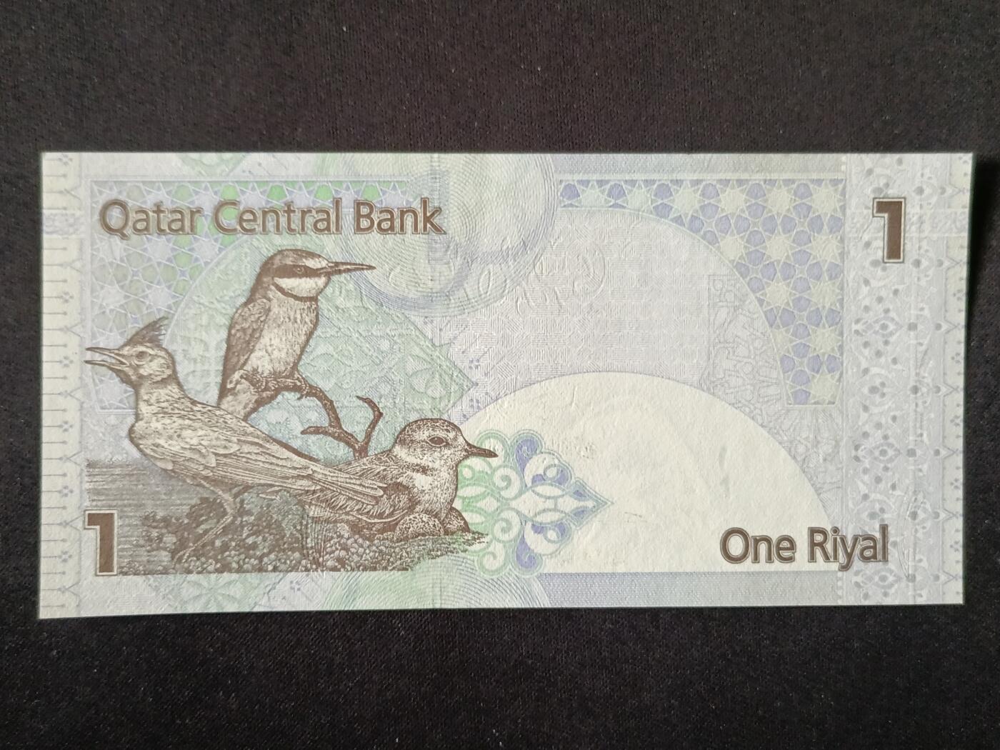 【游宝拍卖】丙午马年第7期 卡塔尔-1里亚尔【2008年 全新UNC】