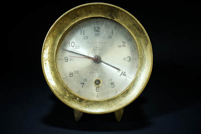 上海都达杂项专场四十五【全场包邮】  - 老铜制船钟92-1