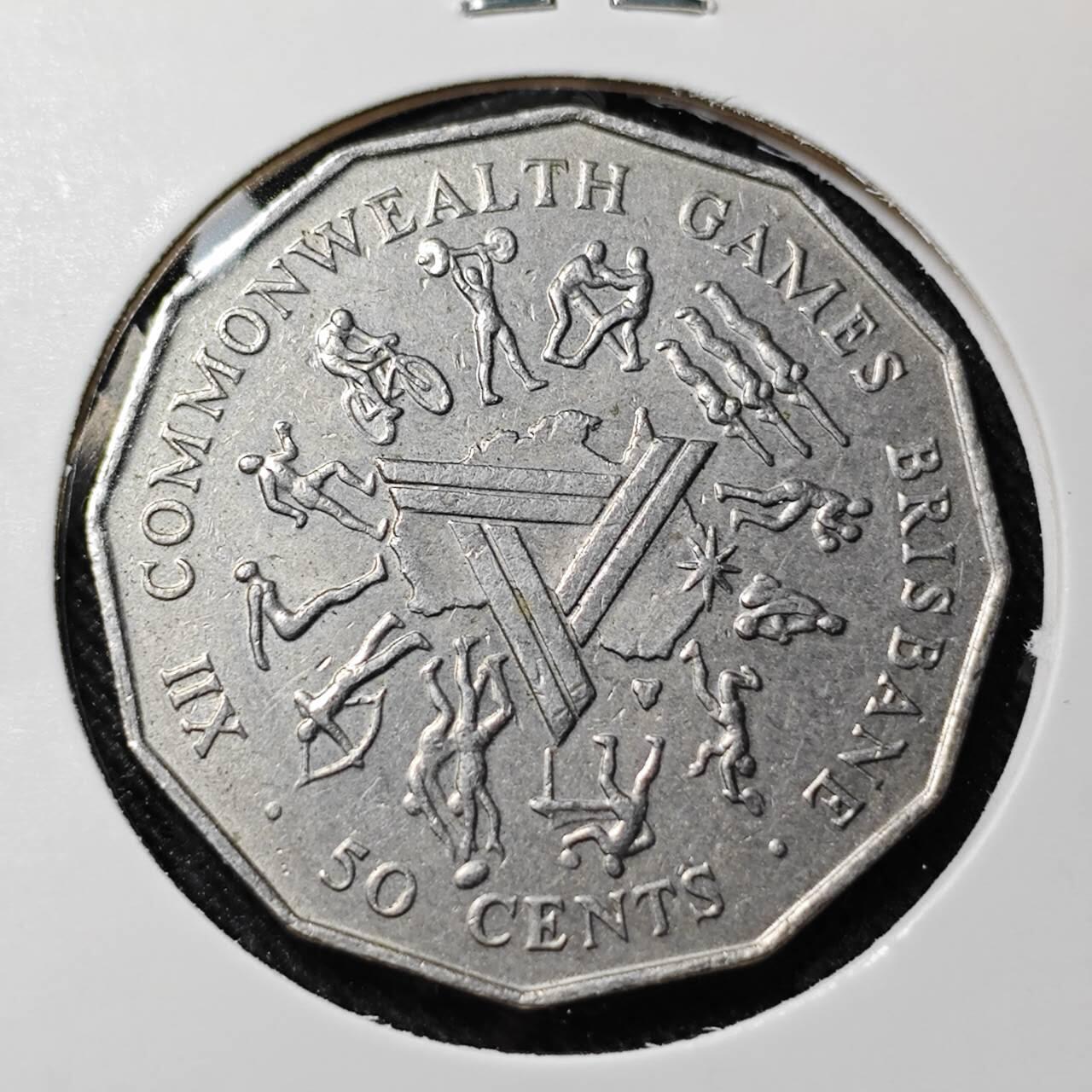 KK钱币收藏小铺   套币 批量/好品散币专场 2月预留时间 周末发货   澳大利亚50分纪念币