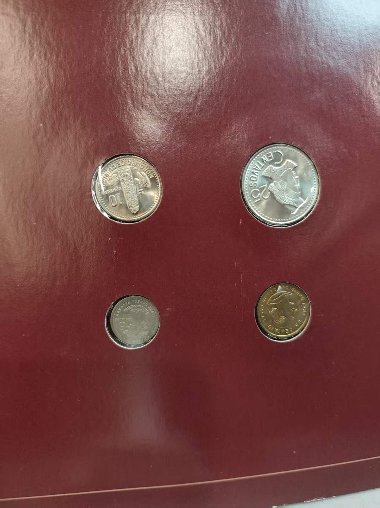 G&W世界散币，银币处理专场（第45场） 富兰克林-危地马拉4枚套