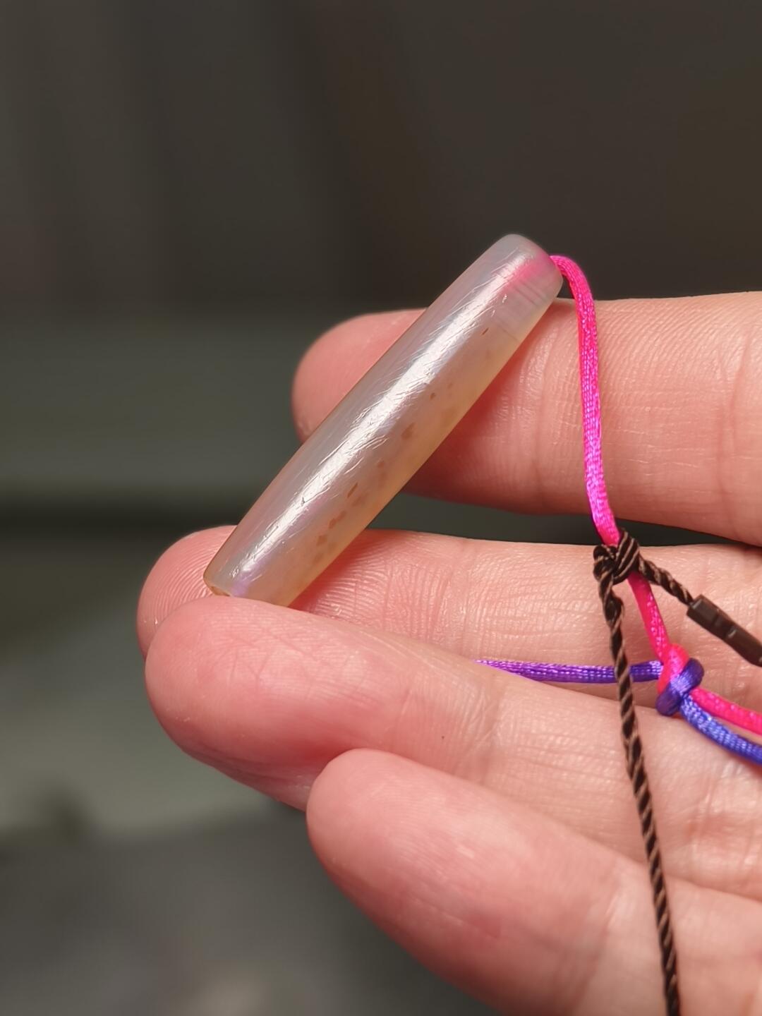 抚柳草堂-第十四期章牌钱币  奖章勋章限时免佣 满百包邮 放漏专场 15世纪西亚玛瑙管珠 闻德评级尺寸见标签 珠光不错皮壳老熟