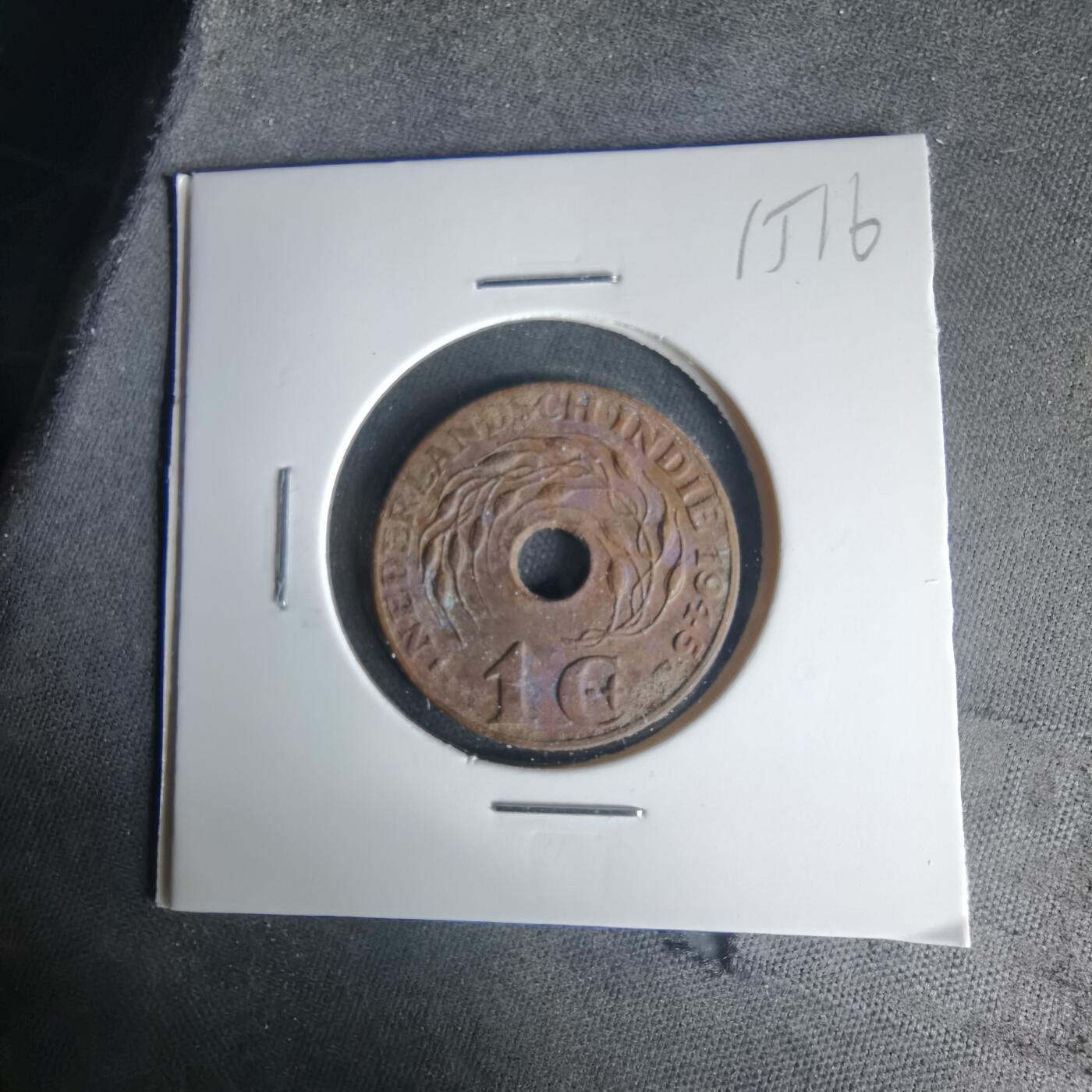 沼泽如烟--第1015场 荷属东印度1945年一分