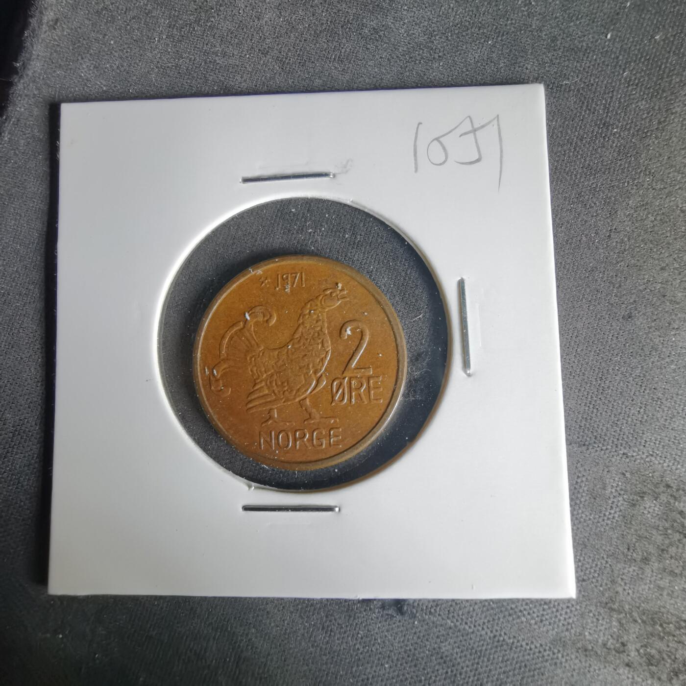 沼泽如烟--第1015场 挪威1971年2欧尔